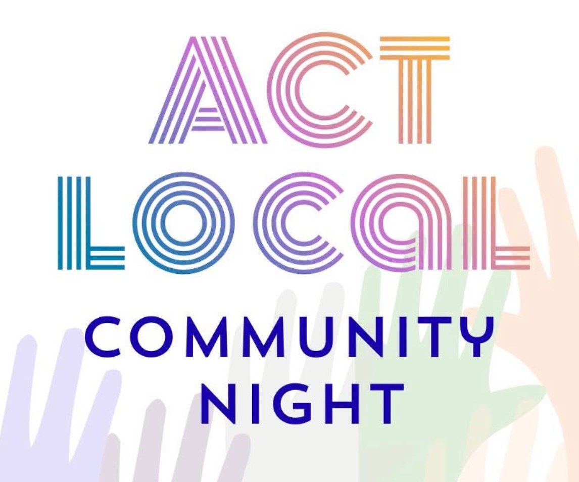 Act Local Community Night logo