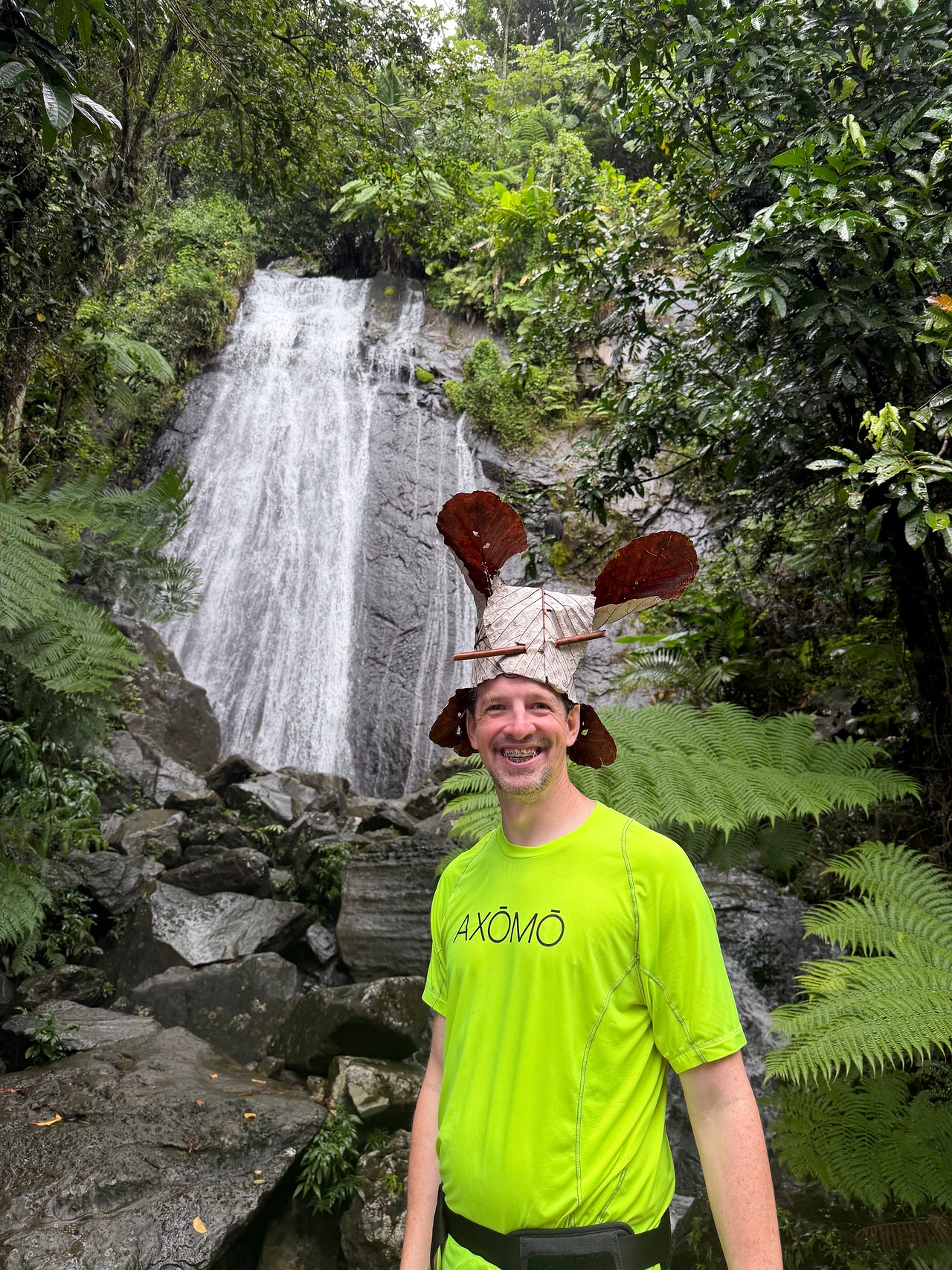 El Yunque National Forest in wet, humid conditions