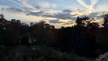 Hide Park at sunset in Toronto, Ontario, Canada