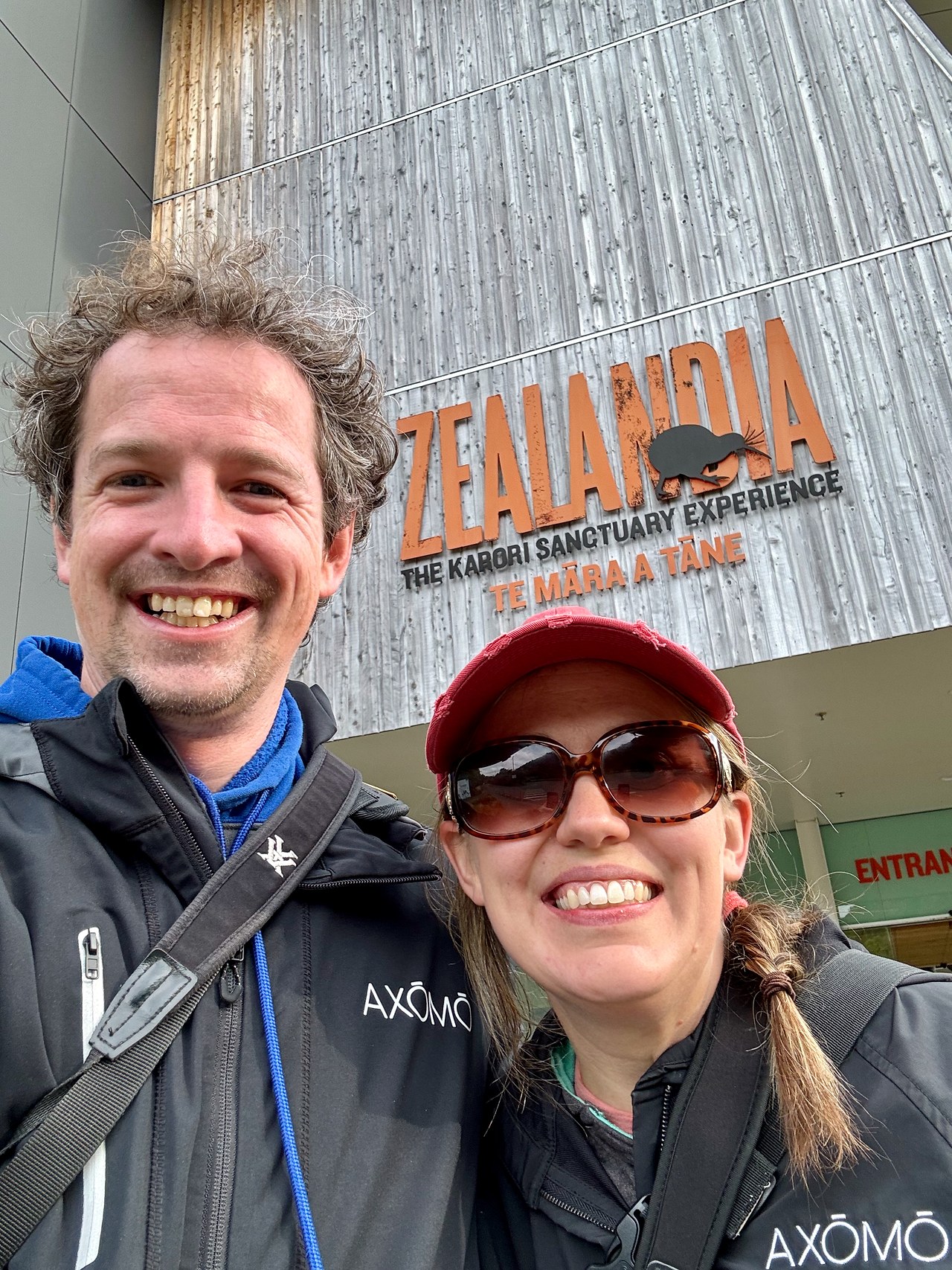 Entrance to Zealandia Ecosanctuary in Wellington.